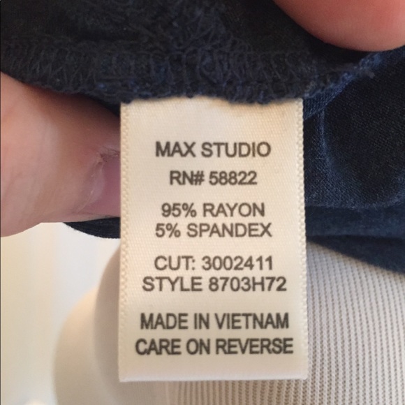 Max Studio Flutter Sleeve Top - Picture 7 of 7